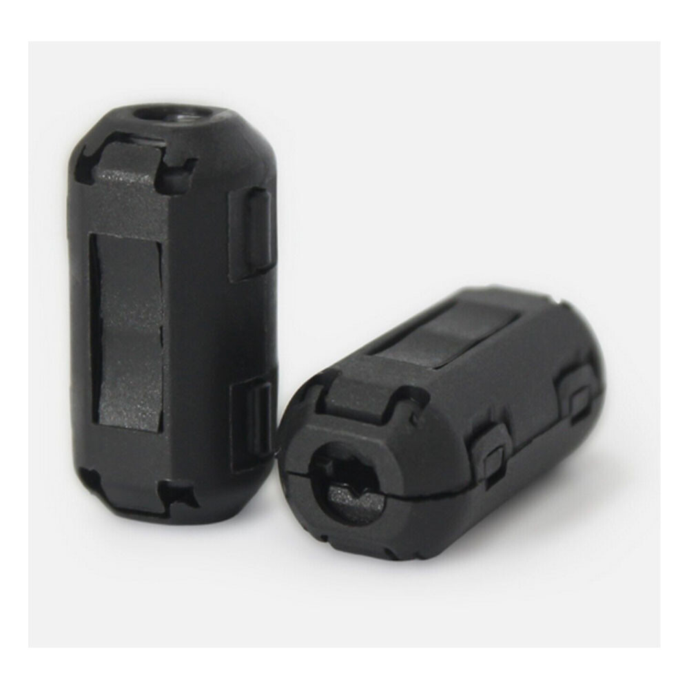 10/20PCS Ring Core Ferrite Bead Clamp Choke Coil EMI RFI Noise Filter Clip Snap
