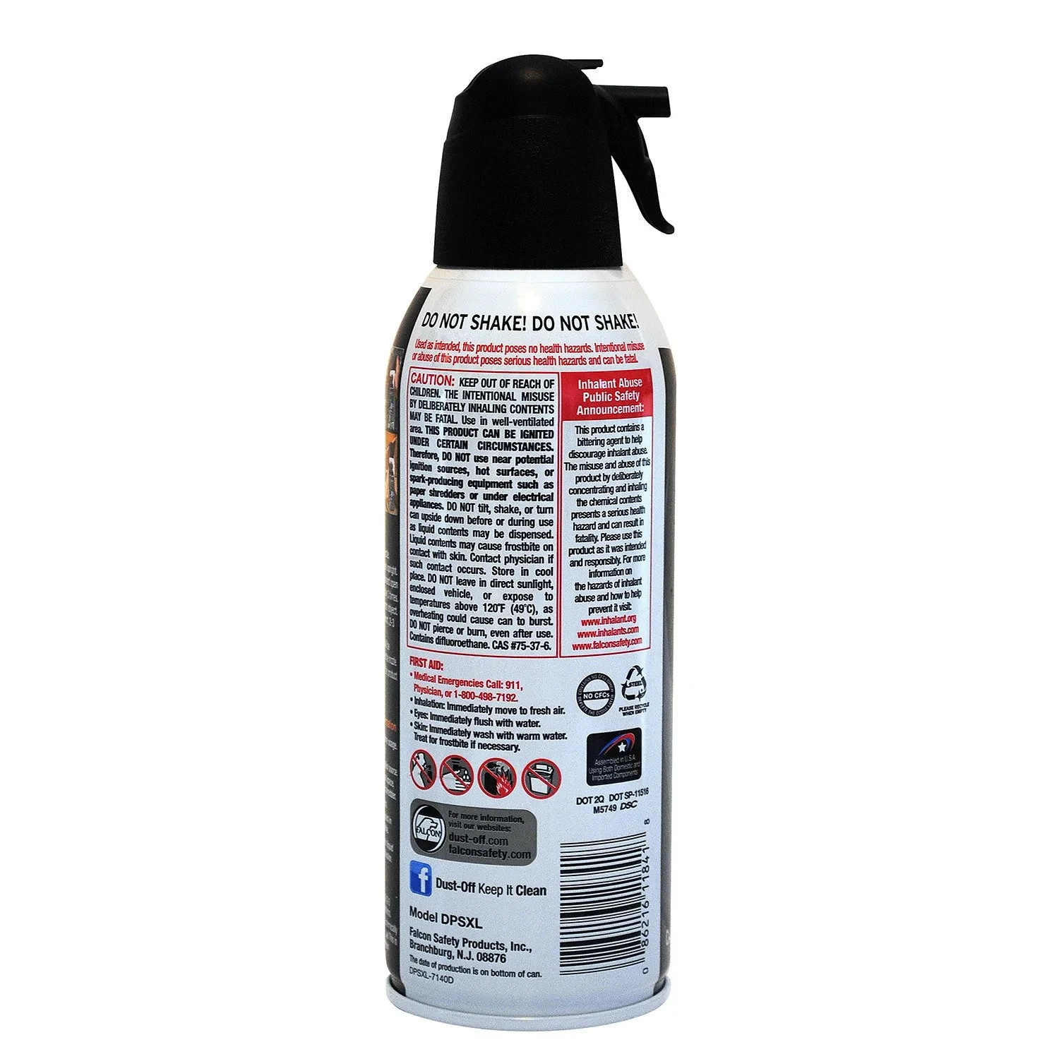 2 PACK COMPRESSED AIR DUSTER 10oz – Falcon Dust-Off Spray Cleaner for Electronic