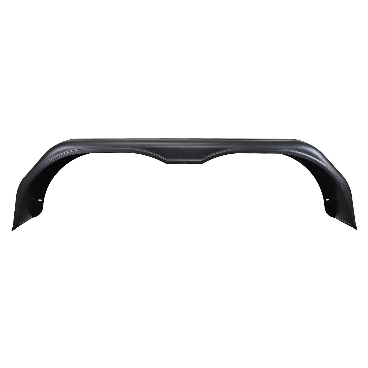 Plastic Universal Trailer Fender - 61" - Tandem Axle - Black - One Fender