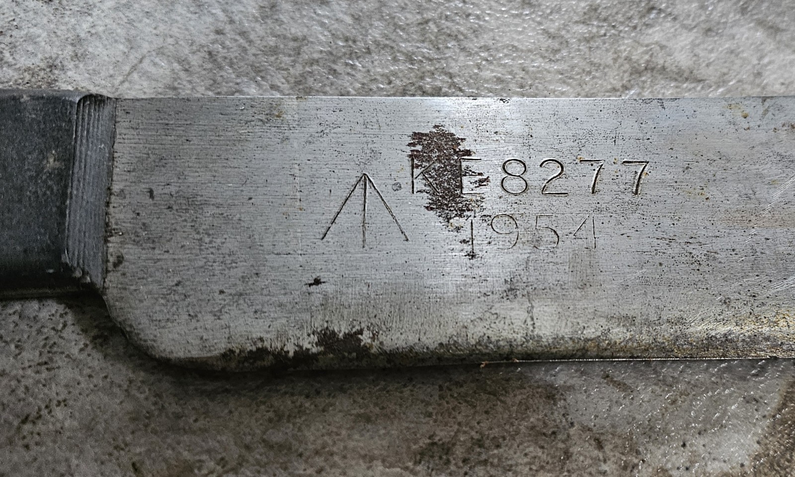 Vintage 1954 Martindale England No. 227 British Jungle Machete