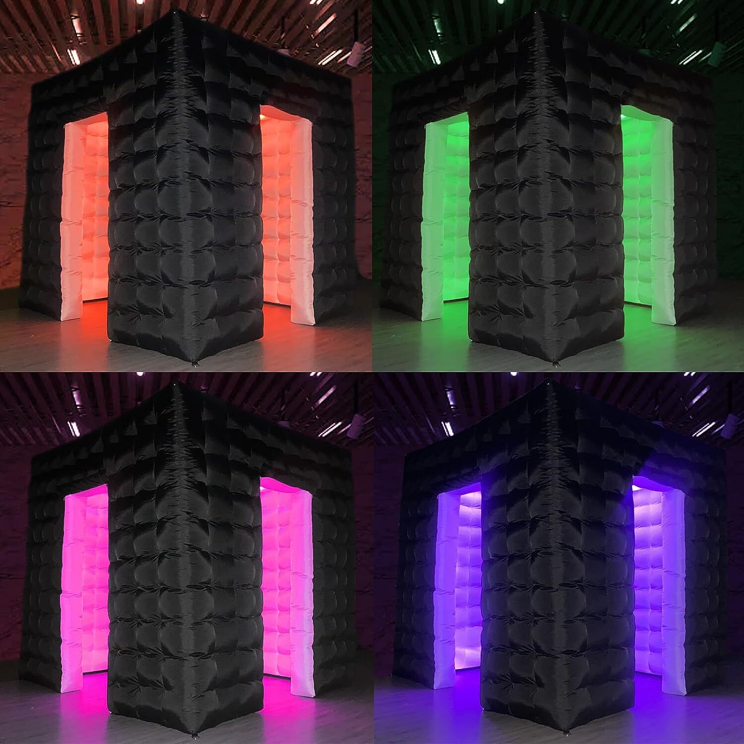 Inflatable Photo Booth Portable Enclosure Tent for Weddings Parties Events Shows