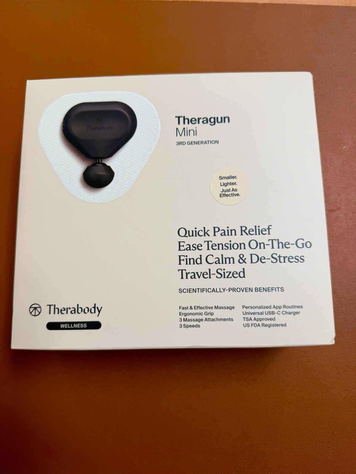 Theragun Mini 3rd Generation Quick Pain Relief - Brand New Sealed 100% Original