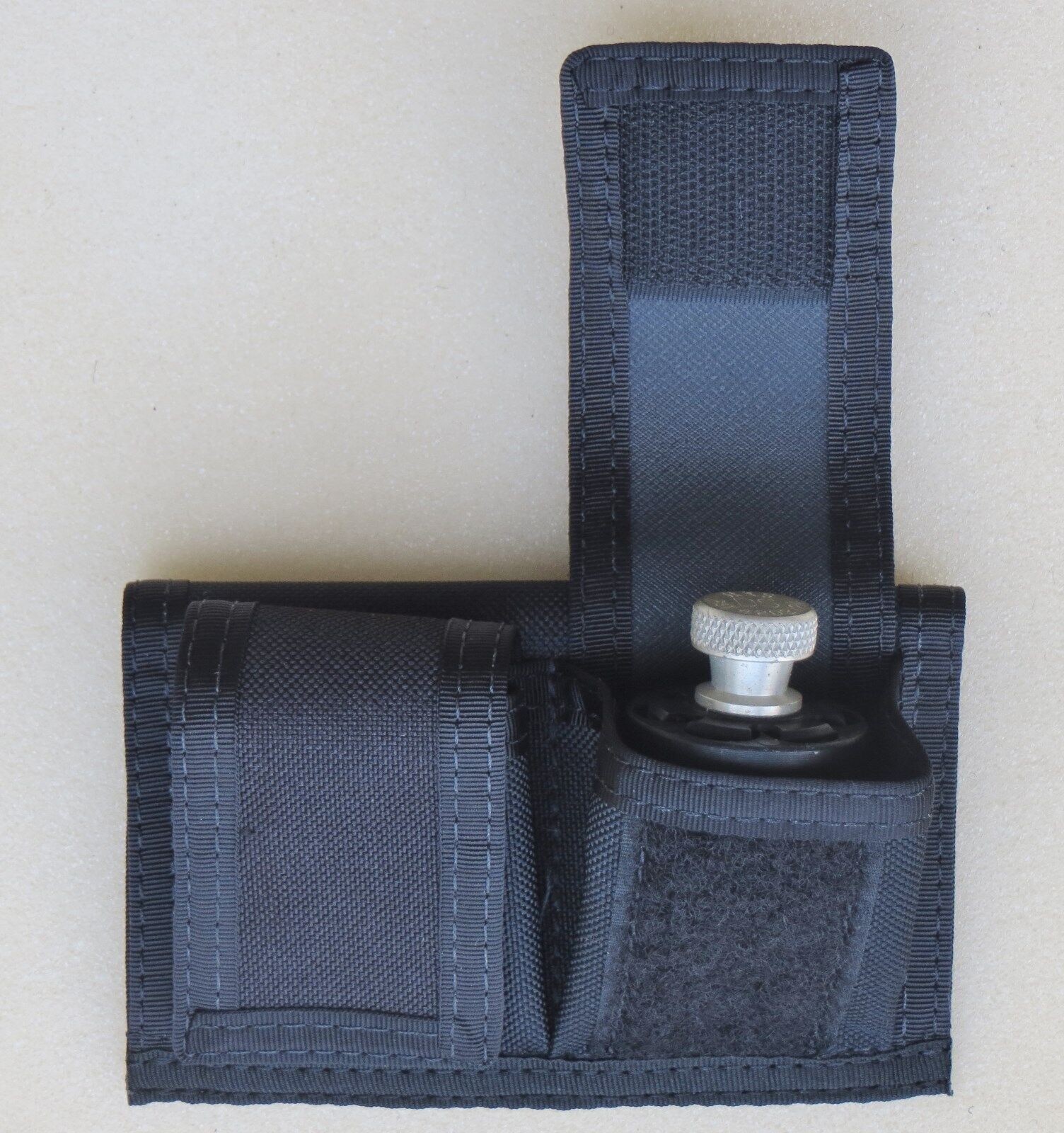 DOUBLE SPEEDLOADER BELT POUCH - 22 MAG, 32, 38, 357, 41, 44, 1000 DENIER NYLON