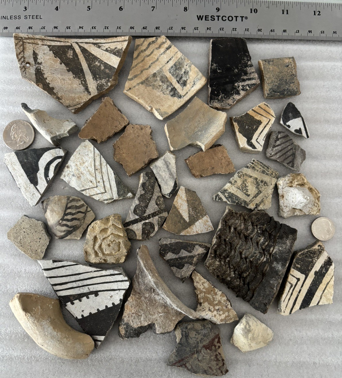 Ancient Anasazi Native American Pottery Shards Arizona L2-C FREE SHIPPING