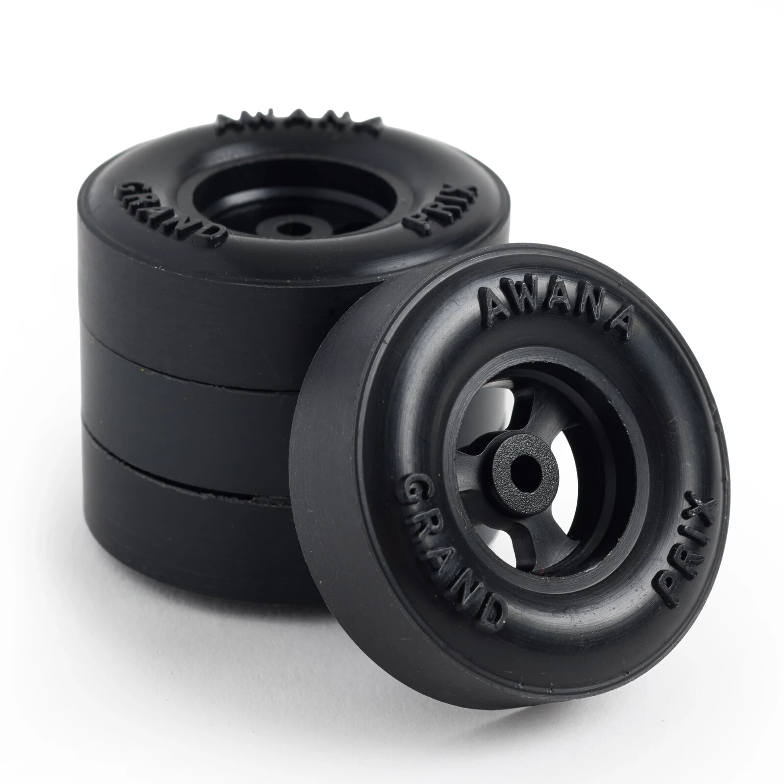 Awana PRO Ultra-Lite Grand Prix Derby Wheels - Precision Lathed - Set of 4