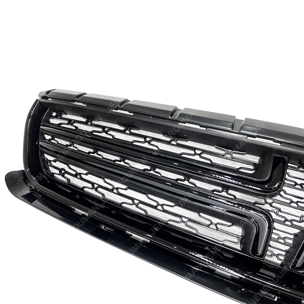 Black Grille For 2015-2023 Dodge Charger SE SXT GT RT Front Bumper Upper Grill