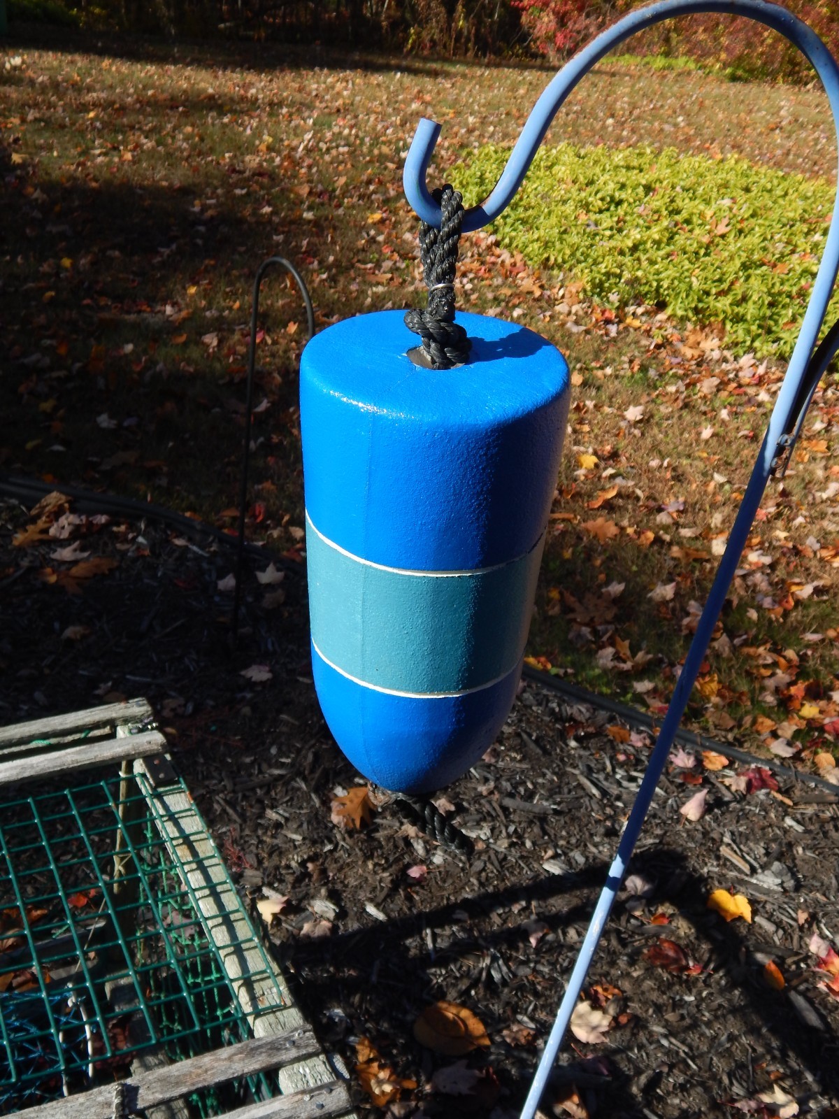 FREE SHIP 203 Maine Lobster BUOY nautical pot bouy float shore crab Lake CAPE