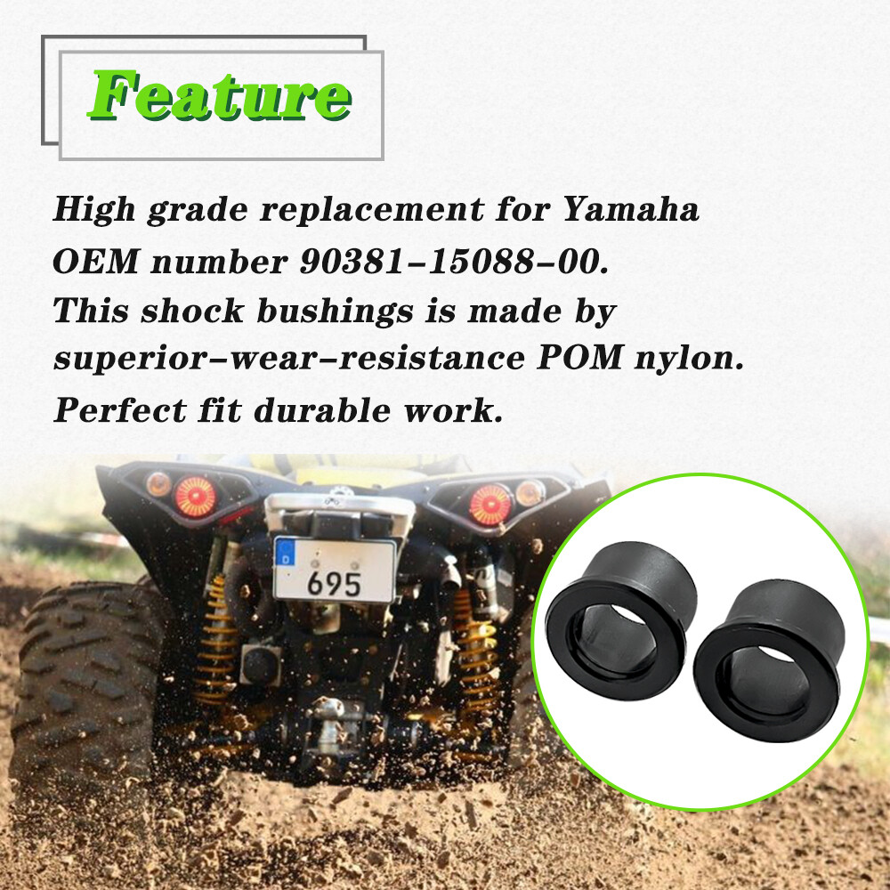12 A Arm Bushings Set for Yamaha Raptor 660R YFM660R 2001-2005 90381-15088-00