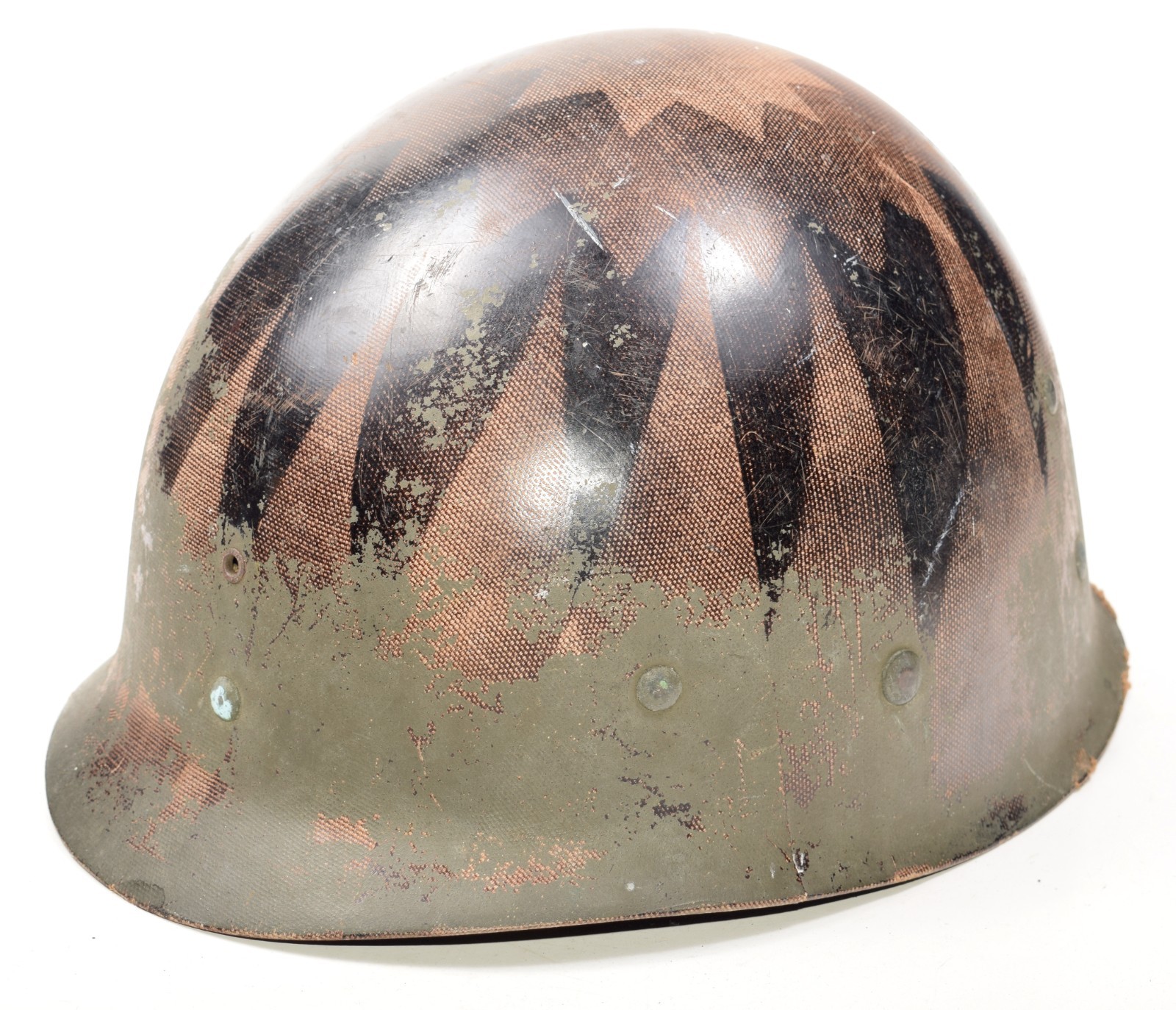 Original WWII US Military CAPAC M1 Helmet Liner w/ Sweatband, Nape Strap