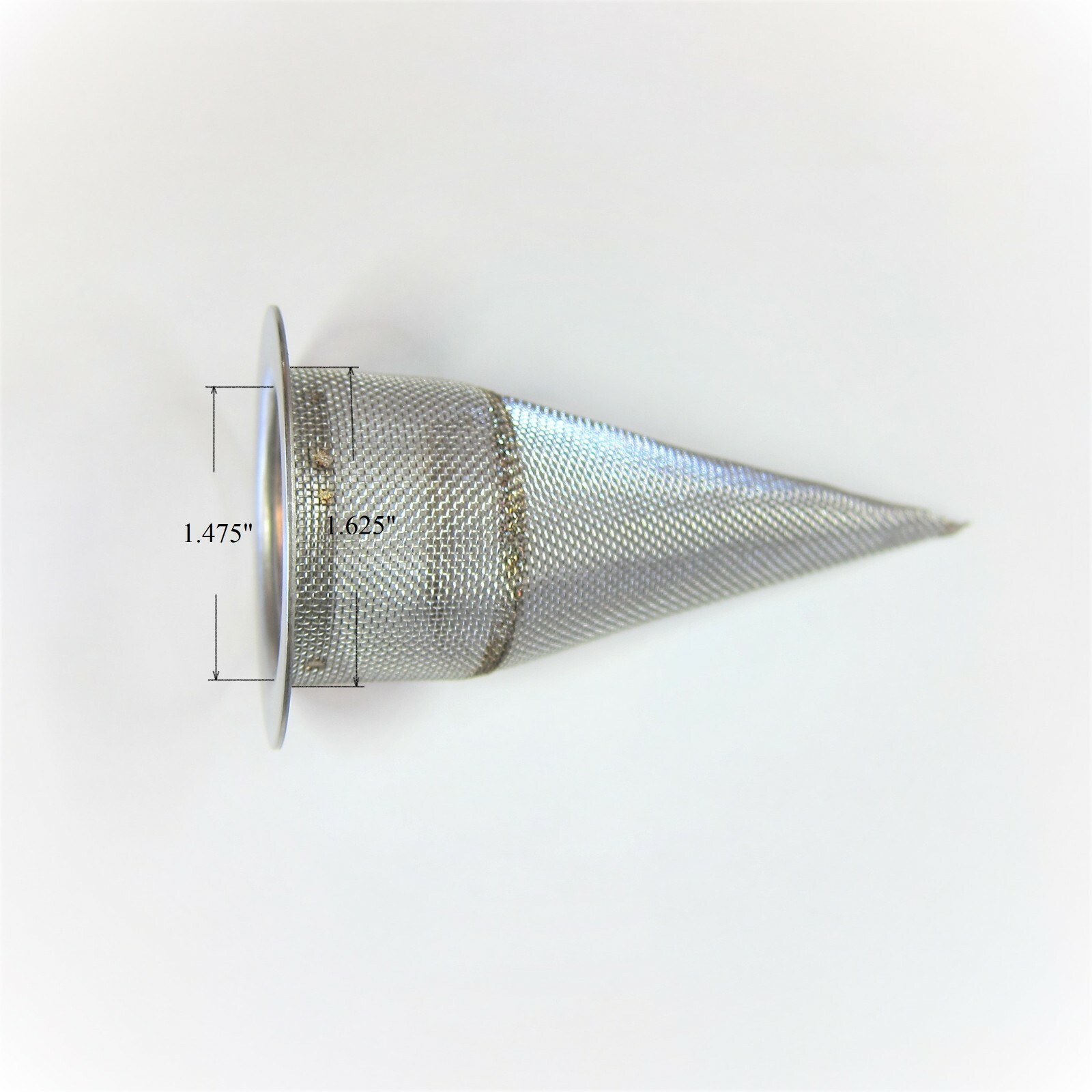 Cone-Type Spark Arrestor Screen 1.625”– By RG WIRE MESH (1 PC)