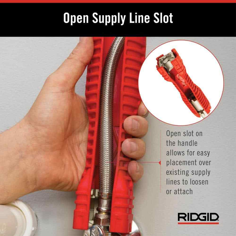 RIDGID EZ Change Plumbing Wrench Faucet Installation and Removal Tool