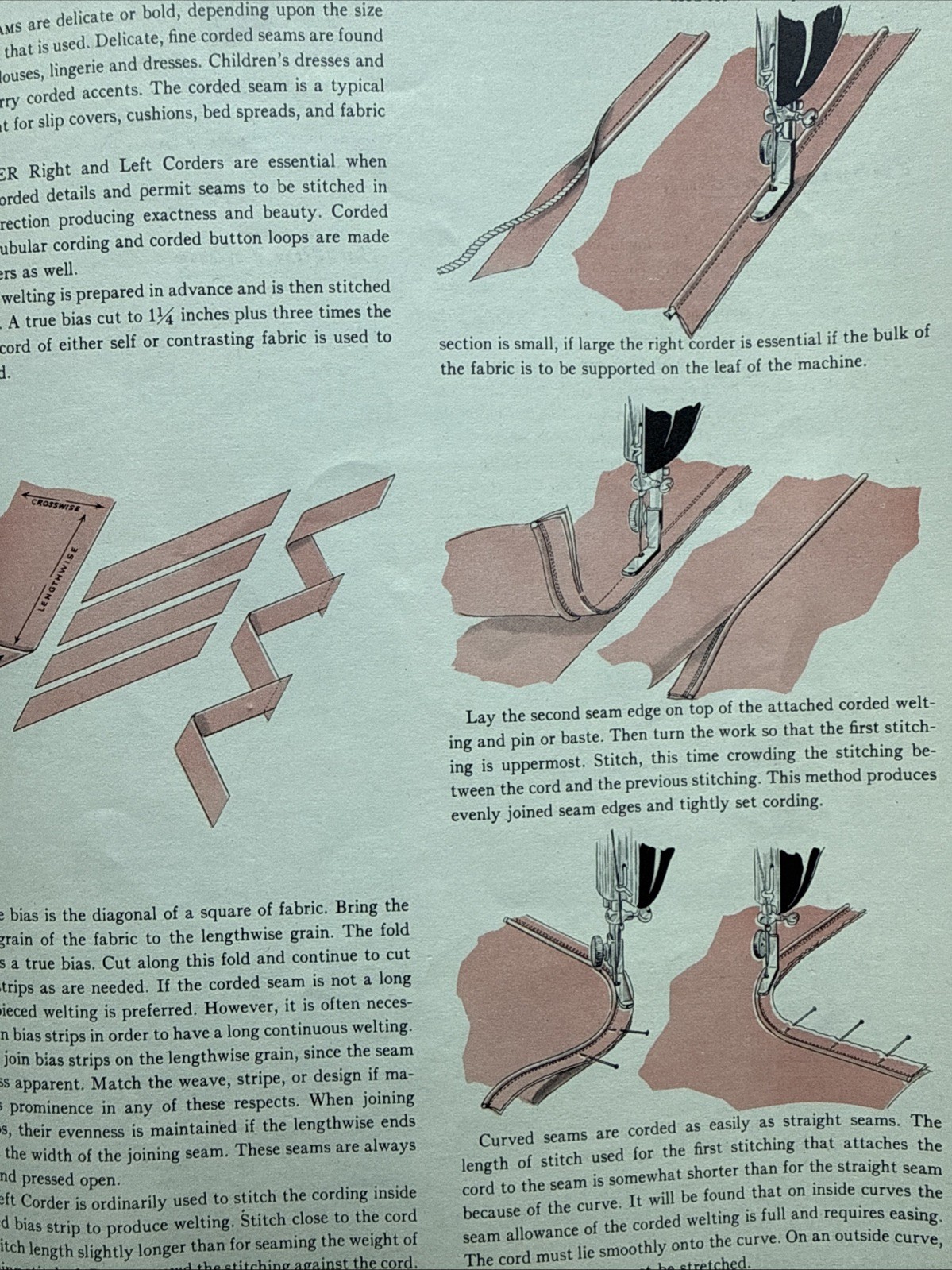 Vintage Singer Sewing Skills Reference Book 1955