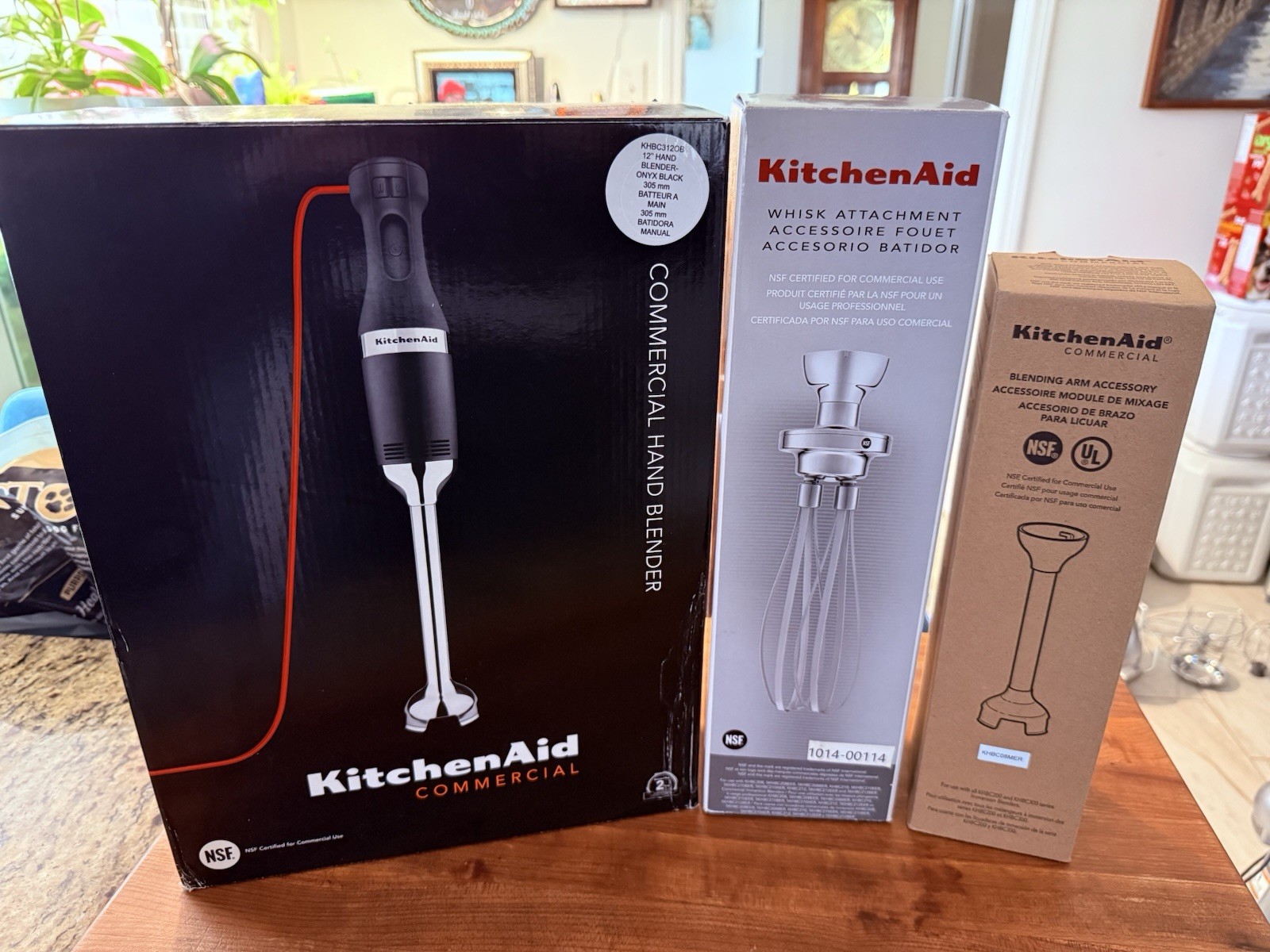 KitchenAid Commercial Immersion Blender Set – Attachments + Wall Mount