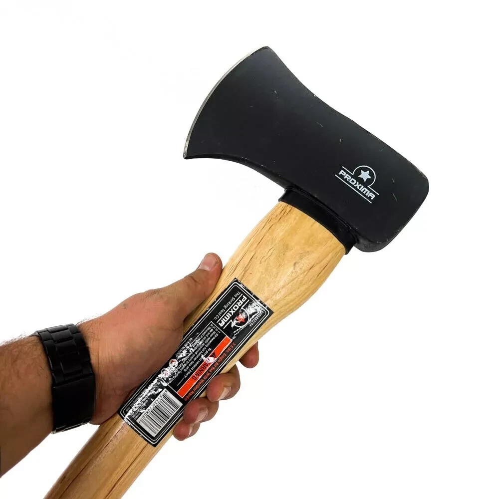Proxima 3.5 lbs Single Bit Axe with 33 inches Hickory Wood Handle 1005982294