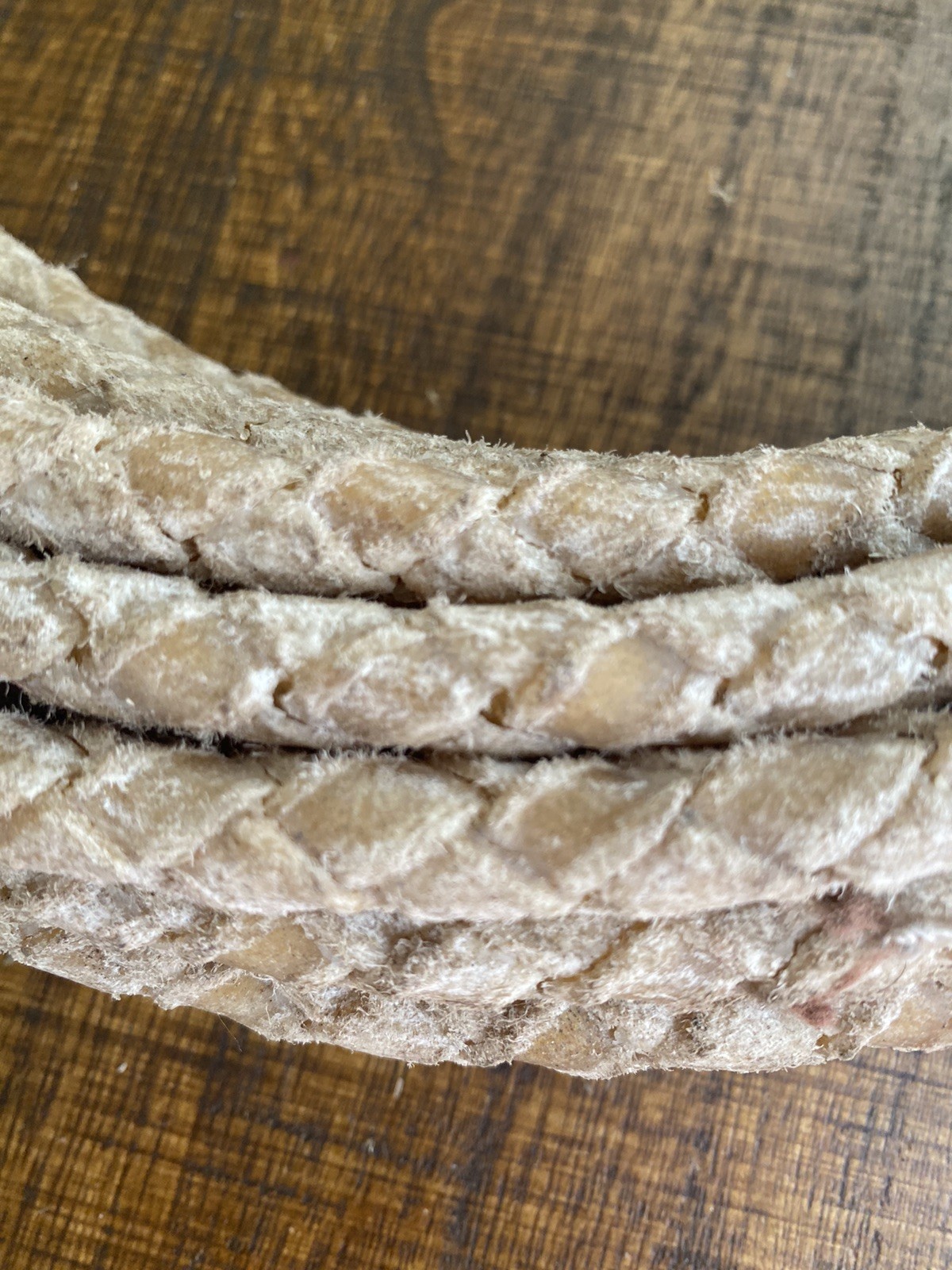 Western Handmade 4 strand Rawhide Reata (78 Ft Long 3/8 Diameter)