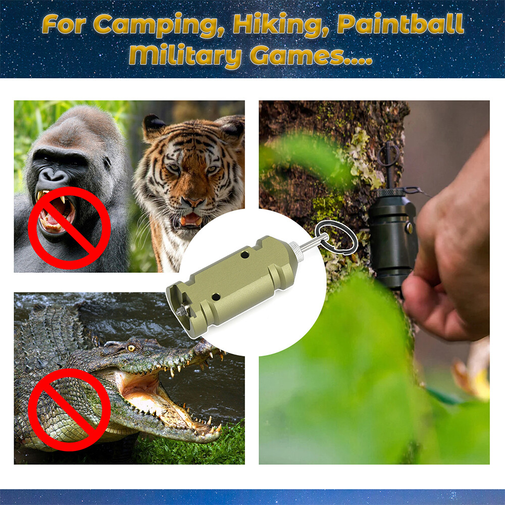 Perimeter Trip Wire Alarm Device 360° Early Warning Security System For Camping