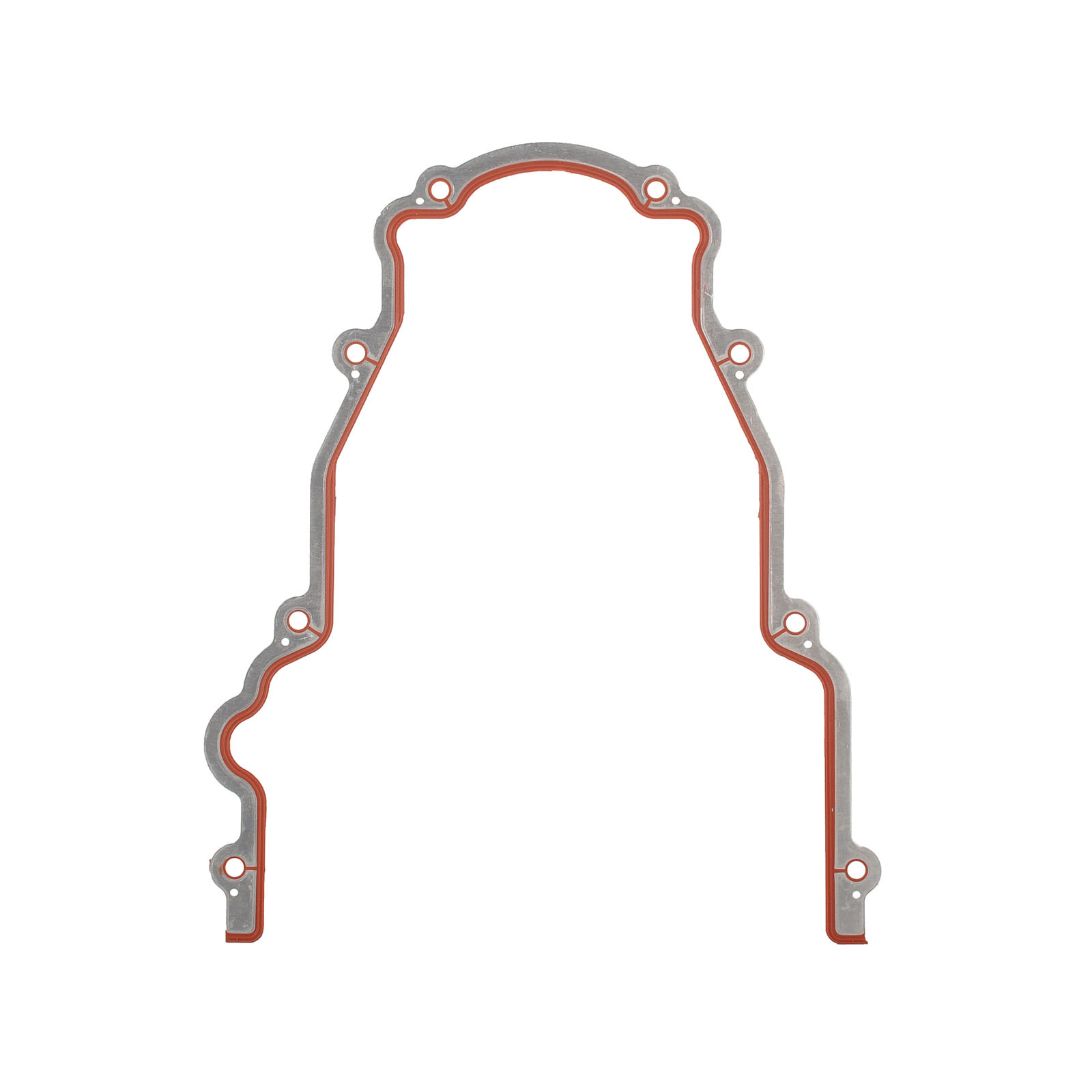 Timing Cover w/ 10AN Turbo Oil Drain Fitting For LS Gen 3 4.8L 5.3L 5.7L 6.0L