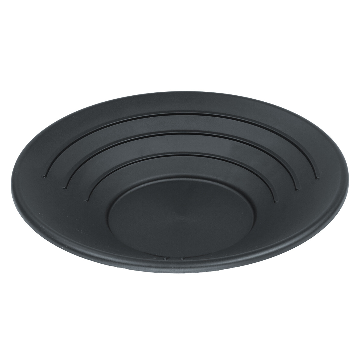 14" Plastic Gold Pan Panning Black & Water Guide