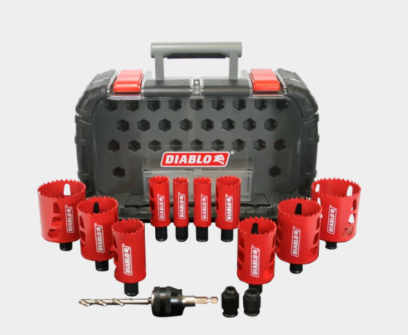 Hole Saw Kit Diablo DHS14SGP 14pc Hole Saw Kit - NEW IN FACTORY PACKAGING