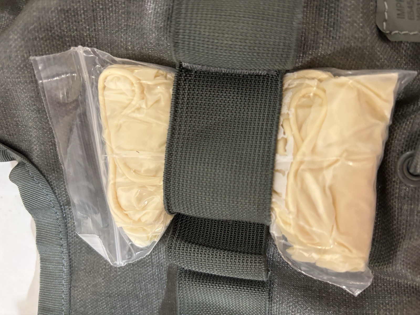 US Military Improved First Aid Kit IFAK w Parts and IR Beacon