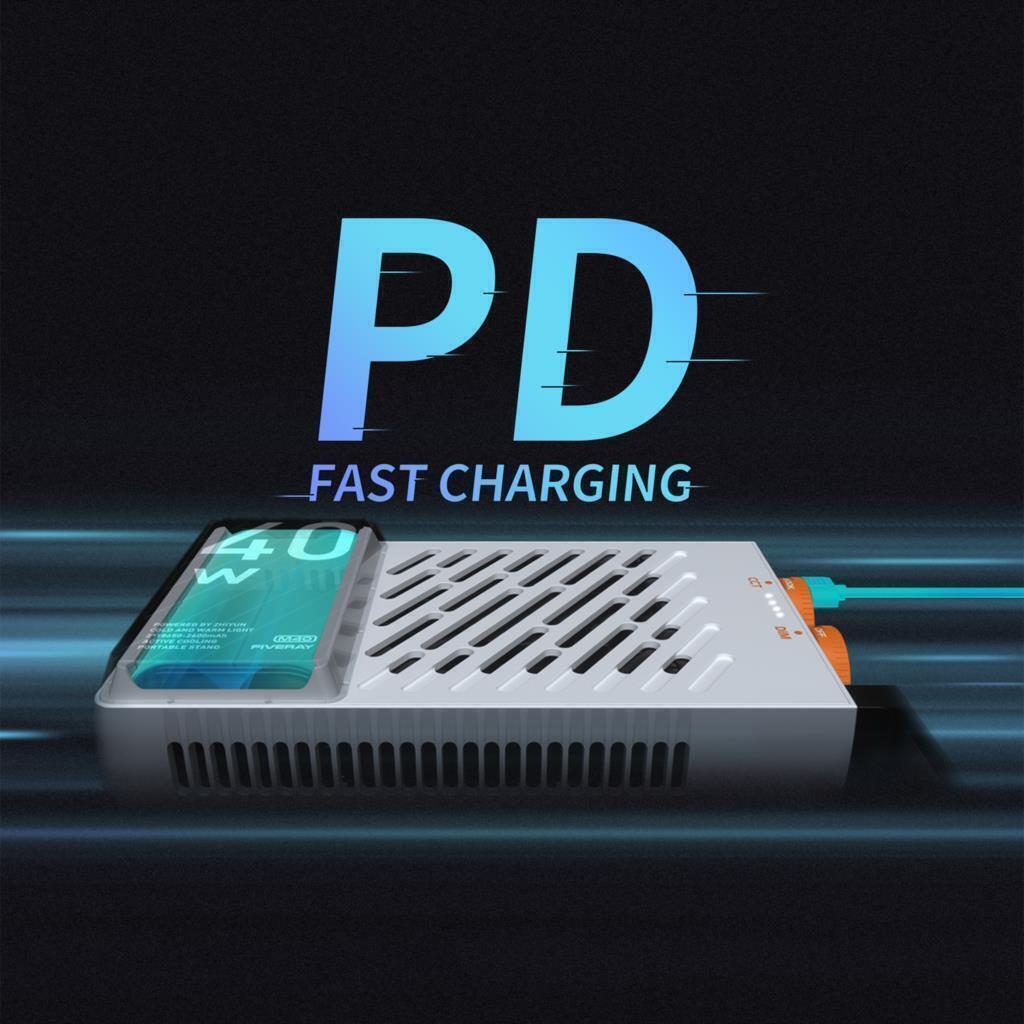 zhiyun light Fiveray M40 40W LED Handheld Pocket Video Light Photography Light