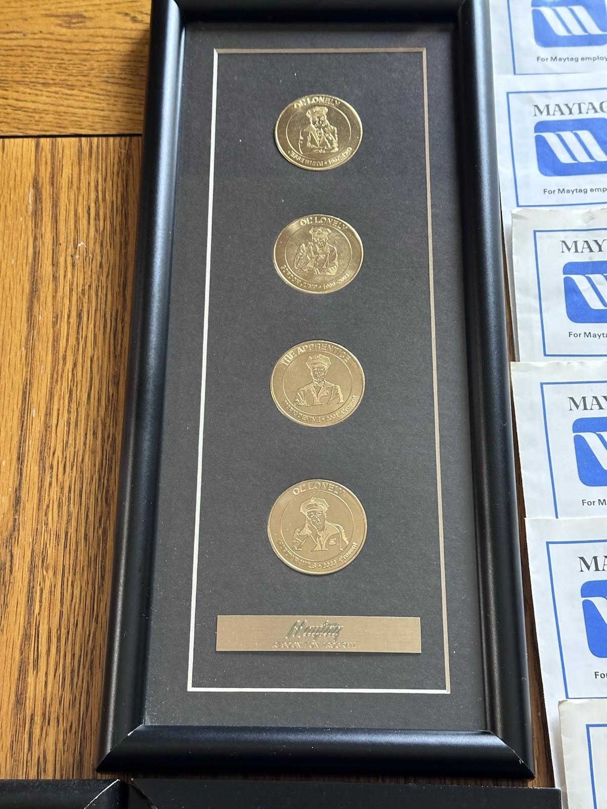 Lot of Maytag Employee Bulletins Buttons Recognition Medals MORE Newton Iowa!
