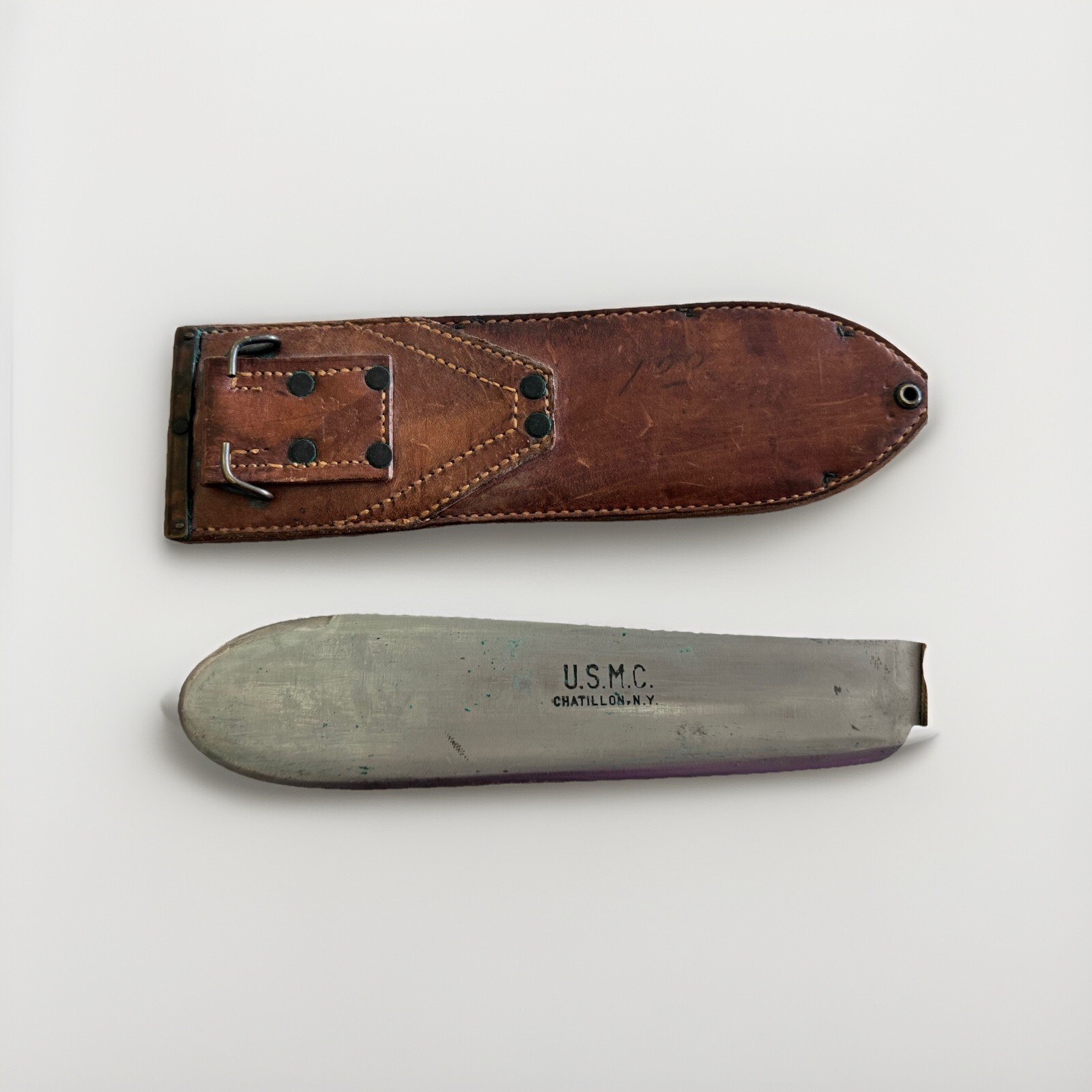 USMC Chatillon, NY Boyt 45 Scabbard WWII