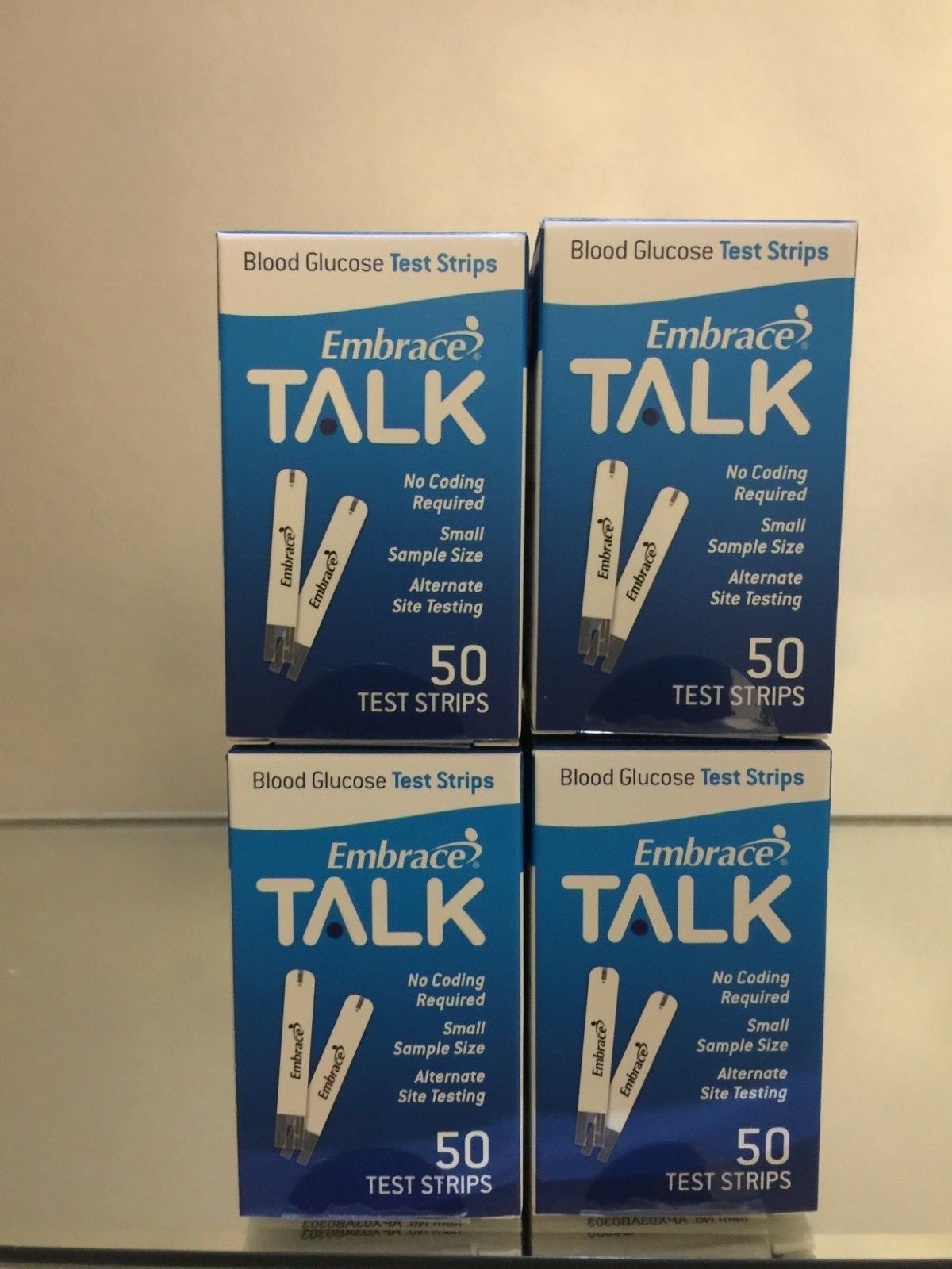 Embrace TALK Blood Glucose 200 Test Strips. EXP: 07/05/2025FREE SHIPPING