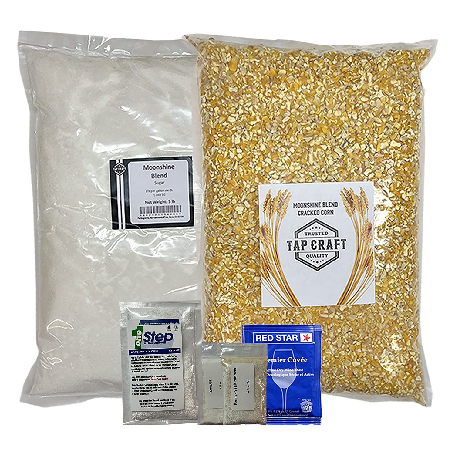 Complete Corn Whiskey Mash & Fermentation Kit