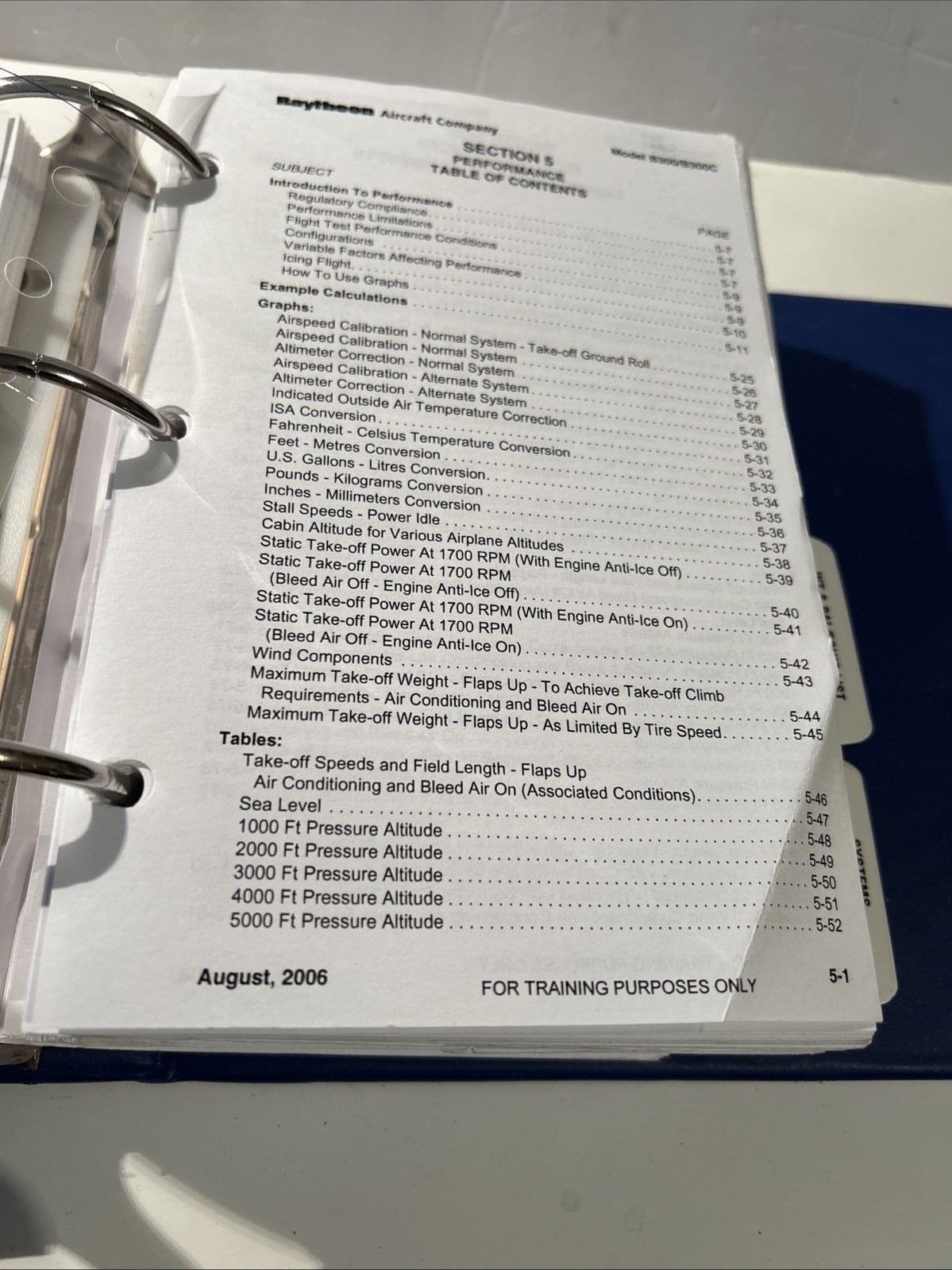 Flight Safety International Pilot Manual Super King Air 350 350C Updates to 2009