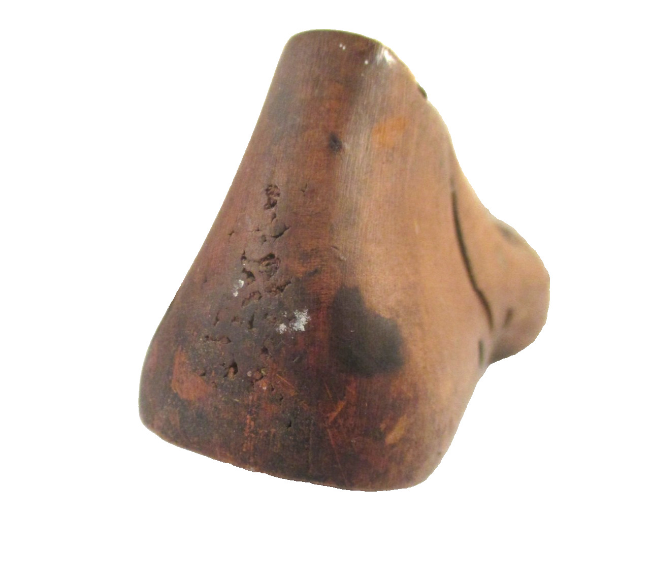 Vintage CHILDREN'S WOODEN COBBLER SHOE MOLD 7"