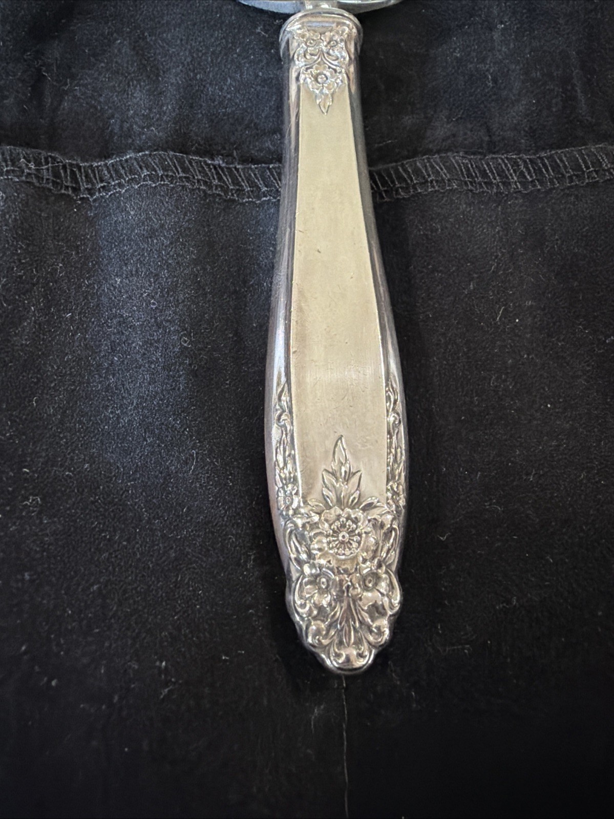 International PRELUDE Pie Server with Stainless Blade Sterling handle 1939 10"