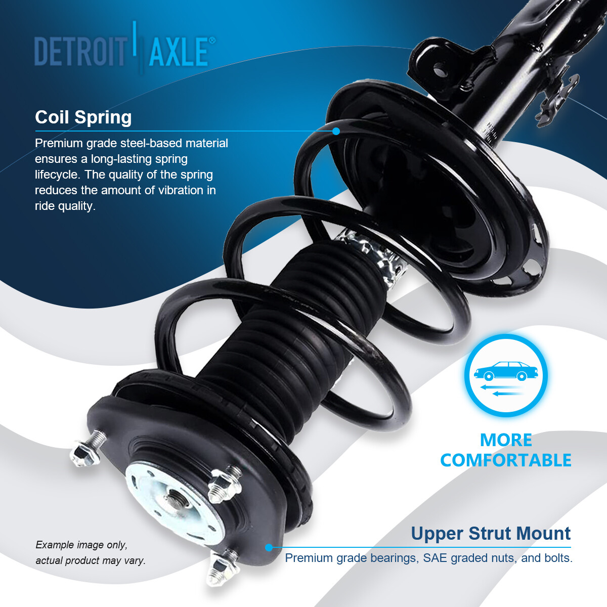 8pc Front Struts + Rear Shock + Sway Bars for 2006 - 2012 Toyota Rav4 2.4L 2.5L