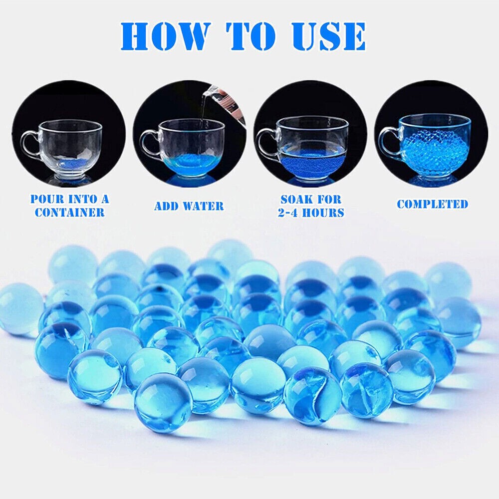 30000Pcs Orbeez Water Soil Crystal Soil Gel Balls Wedding Table Party Decoration