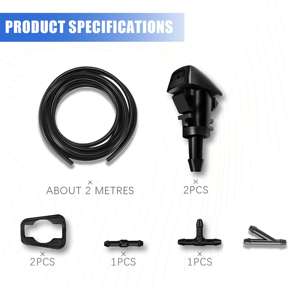 5113049AA Windshield Washer Nozzle for Dodge Grand Caravan Chrysler Town Country