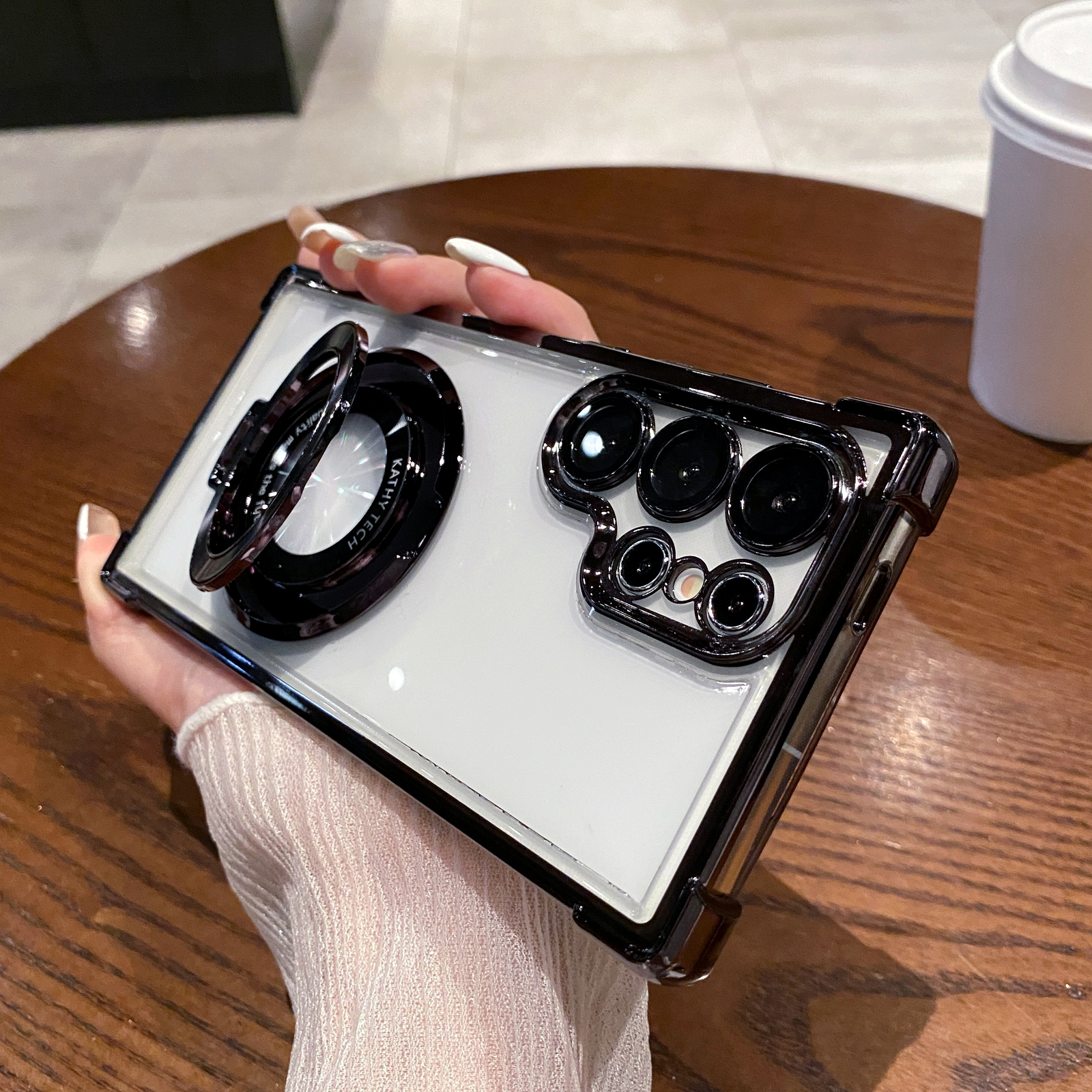 Case For Samsung Galaxy S25 Ultra S24FE S23 Shockproof Mag Safe Ring Stand Cover