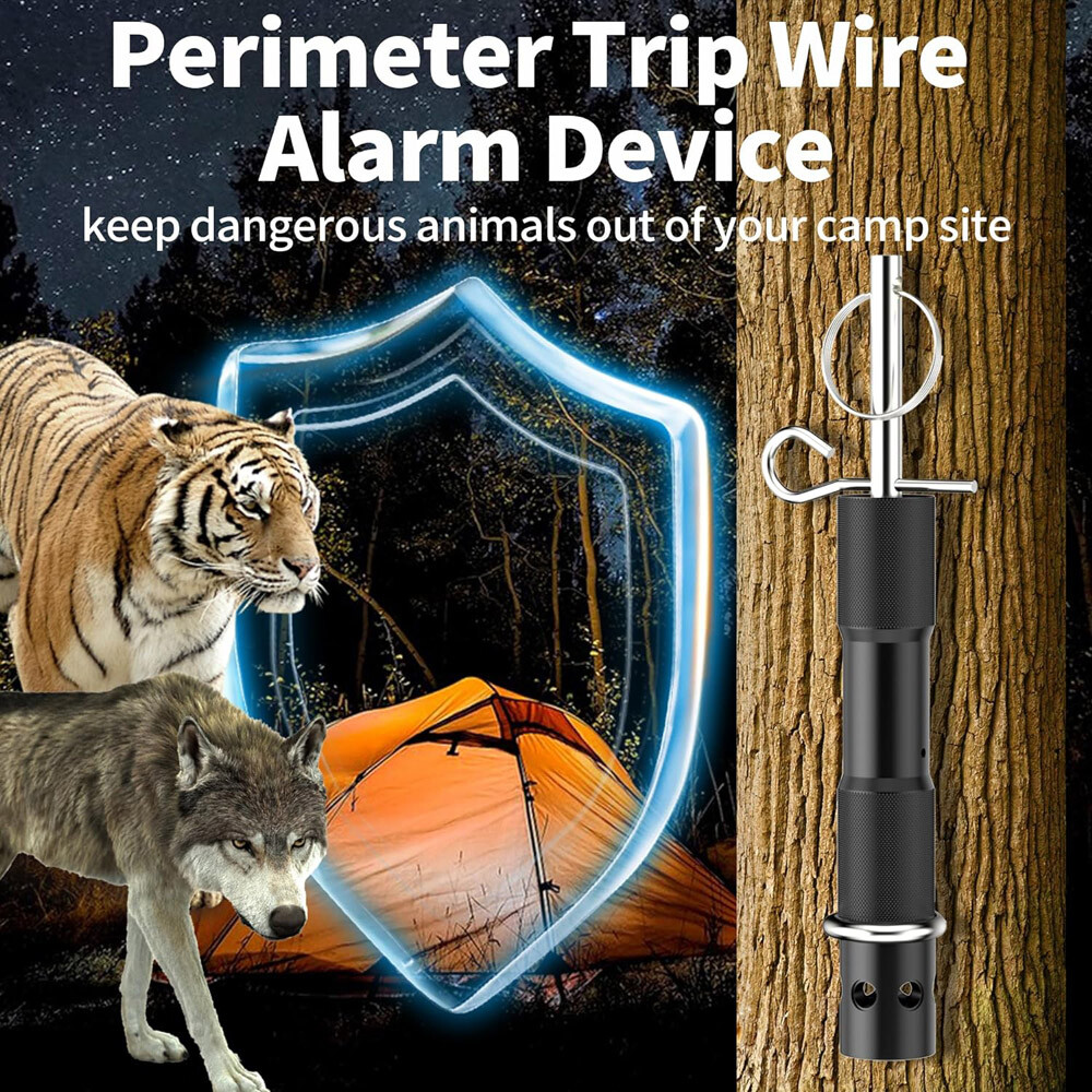 Perimeter Trip Alarm Camp Safe Perimeter Wire Warning Alarm Tripwire Activated