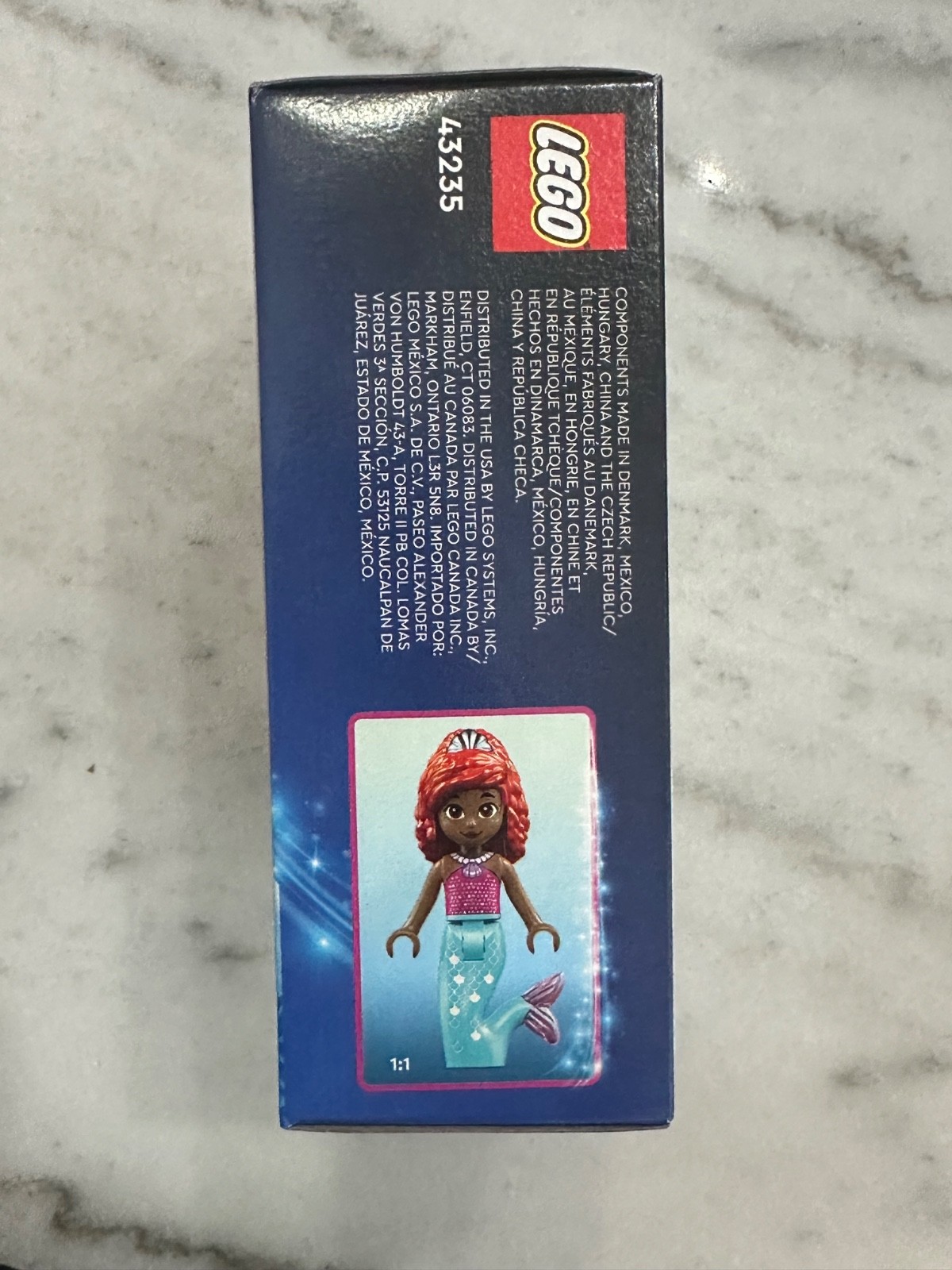 Brand New Lego 43235 Disney Princess The Little Mermaid Ariel's Music Stage 4+