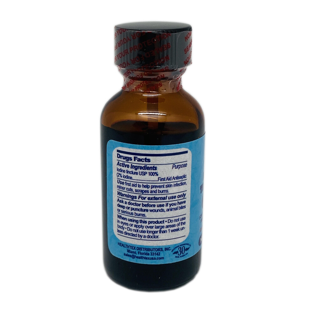 Dr Sana Iodine Tincture. First Aid Antiseptic For Cuts and Abrasions 1 fl.oz