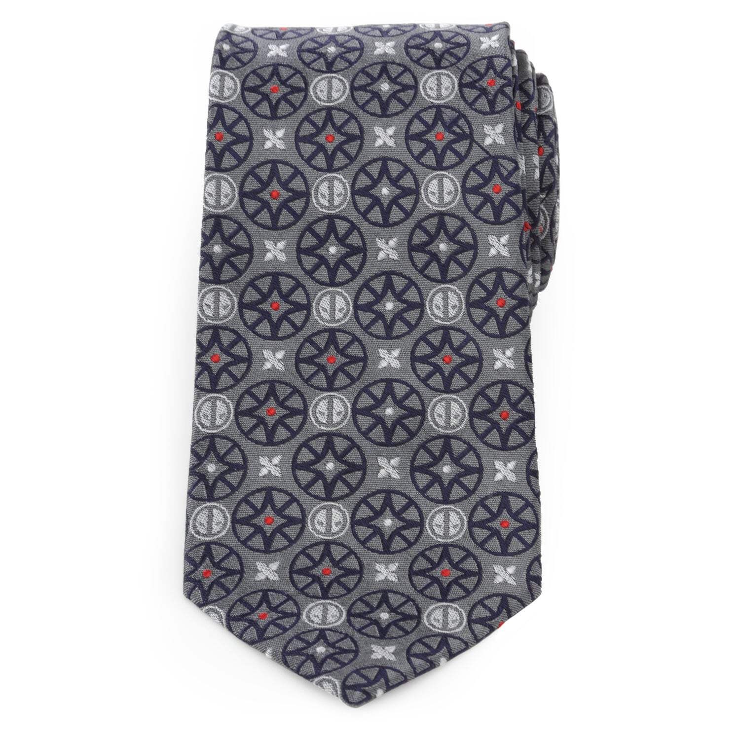 👔 Marvel Deadpool Gray Men's Tie
