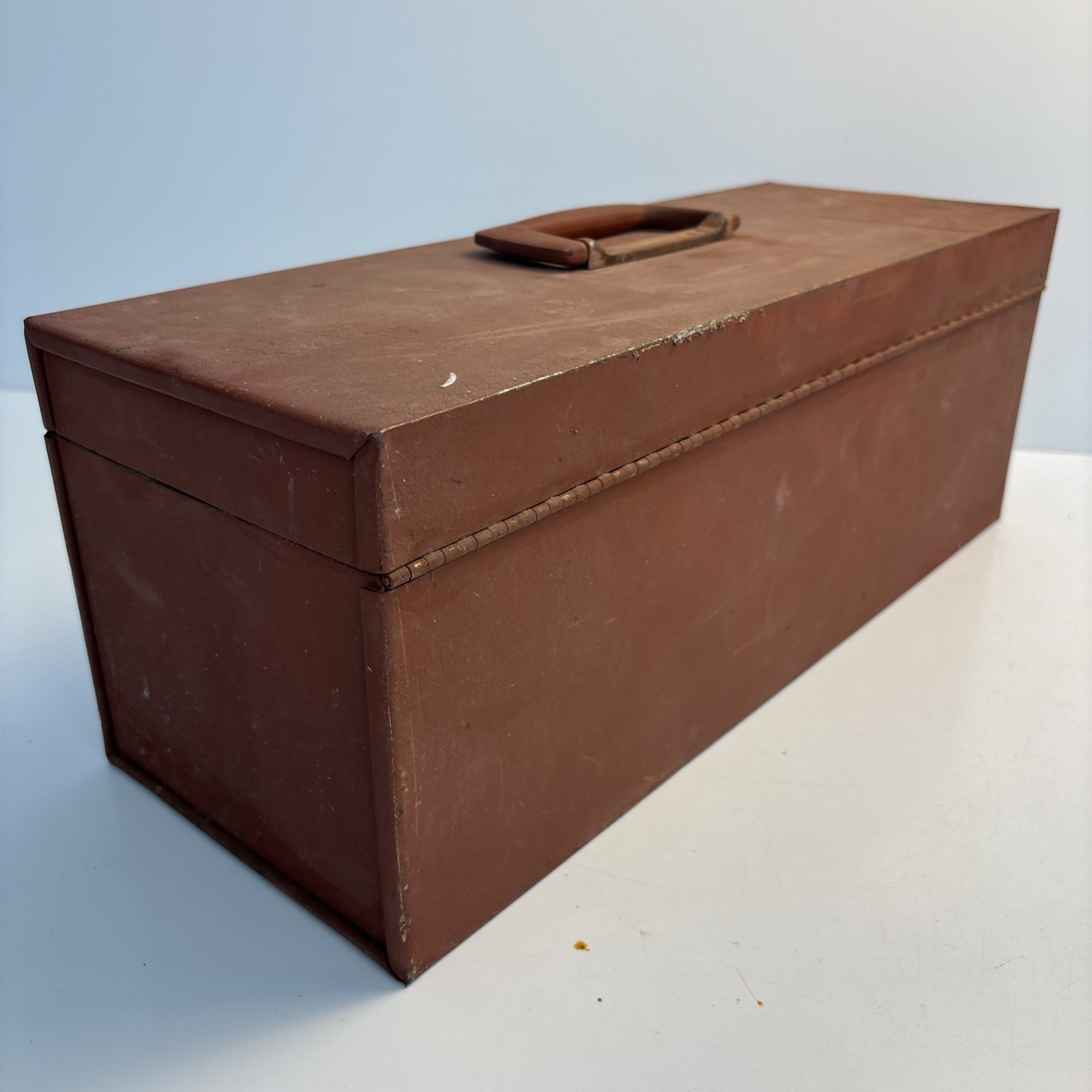 Vintage Kennedy S 19-035276 Metal Toolbox Chest Made in USA