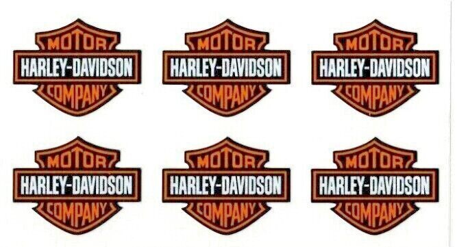 Harley Davidson vinyl sticker | Select Size | Outdoor Durable | bar and shield