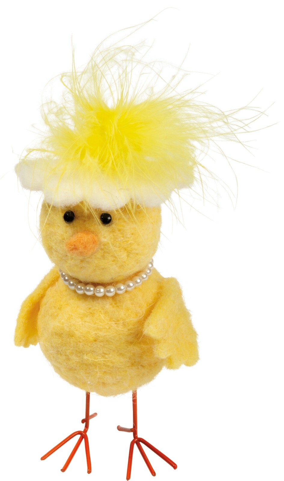 Primitives by Kathy Felt Fancy Chicks Set 2 Critter Sitter Spring Easter Mouse