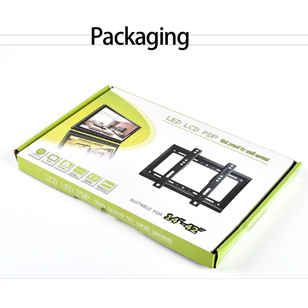 TV WALL MOUNT Fixed Full Motion BRACKET VESA 14 22 32 40 42 50 55 60 65 70 75 80