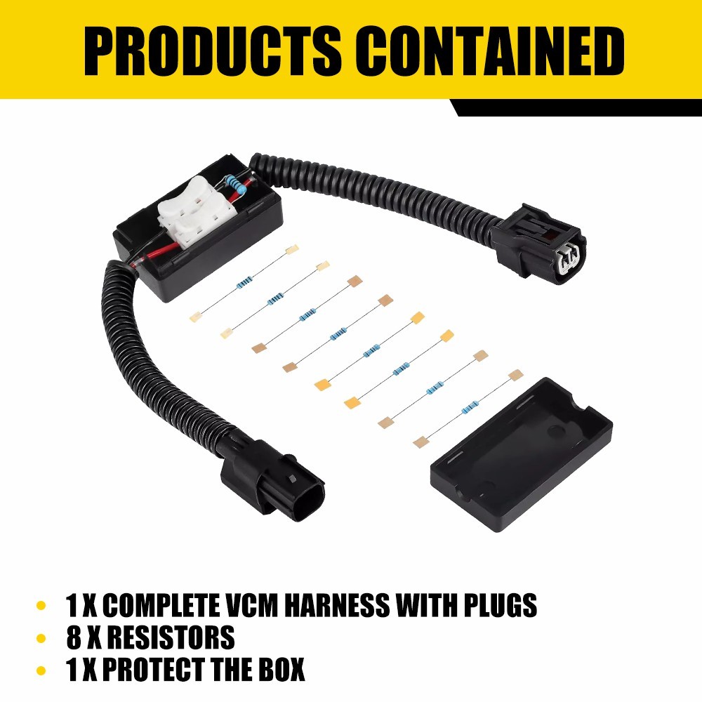 VCM Muzzler Harness Kit For Honda Ridgeline Odyssey Muzzle Acura Pilot 3.5L PLUG