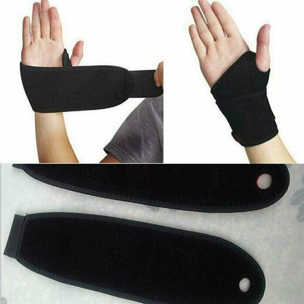 Wrist Hand Brace Support Carpal Tunnel Sprain Arthritis Gym Splint Left / Right