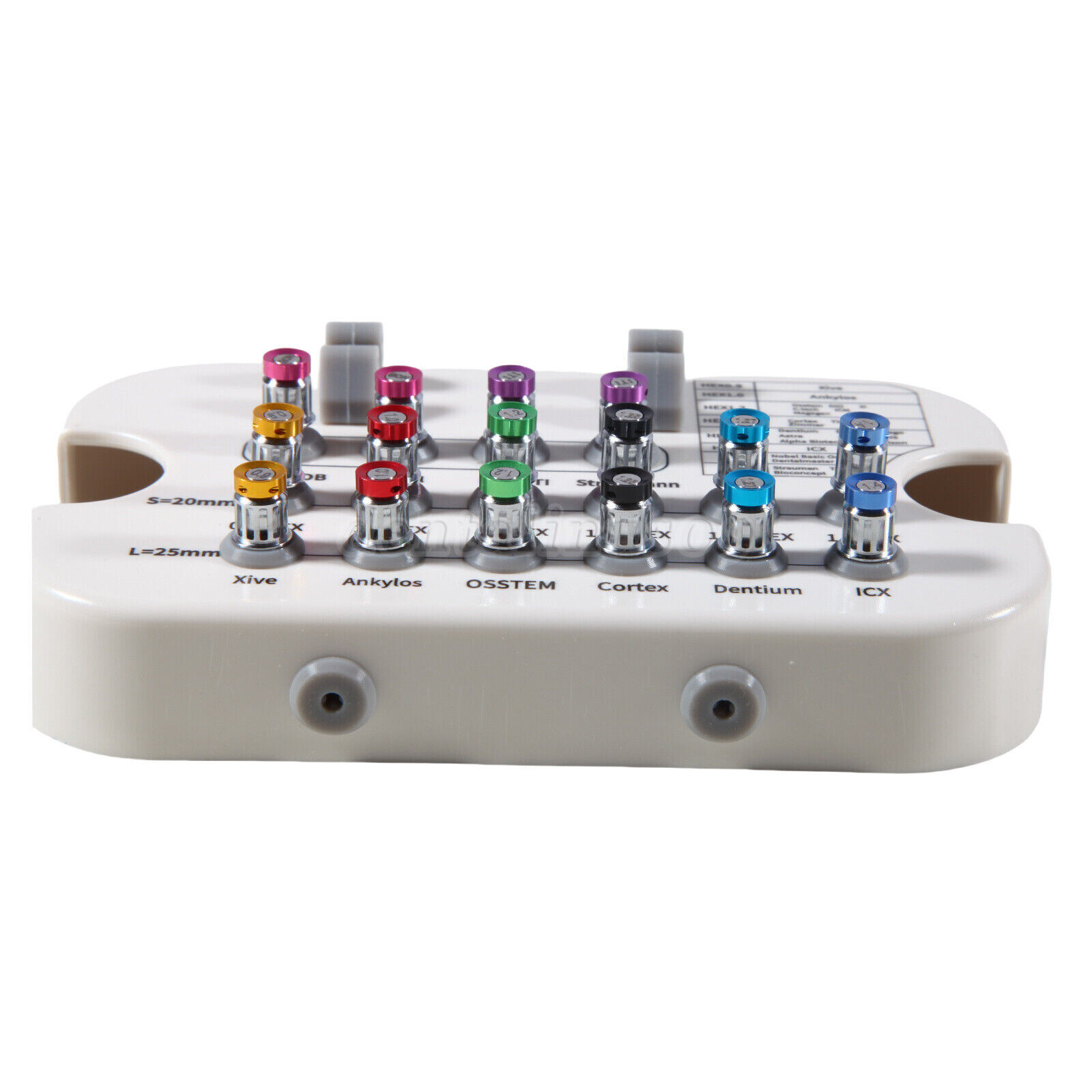 Dental Universal Implant Prosthetic Kit Torque Wrench Screw Drivers Remover +Box