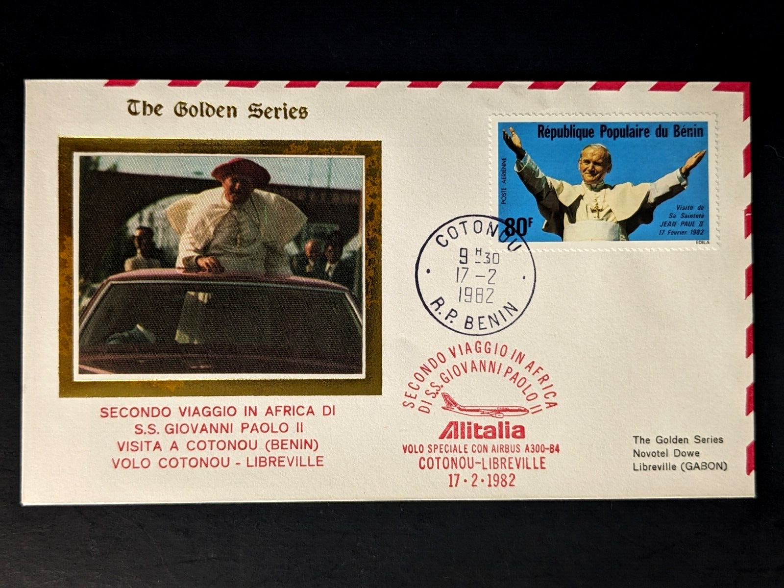 Pope John Paul II, The Golden Series Trip to Africa Nigeria Benin 11 Covers Plus