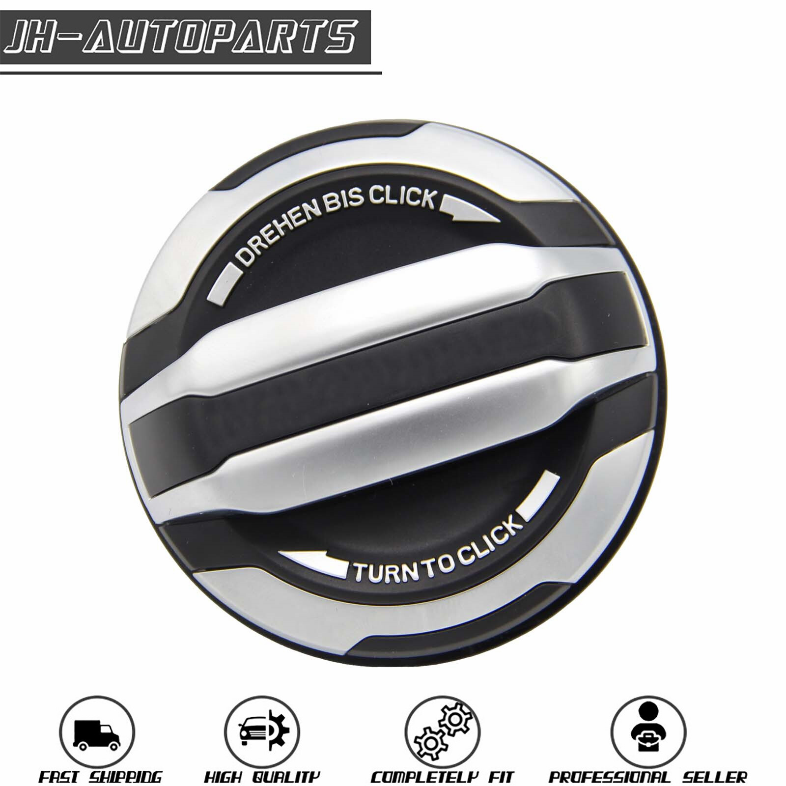 For Porsche 981/991,Cayenne,Panamera,Macan Gas Cap Aluminum-look 971044261 NEW