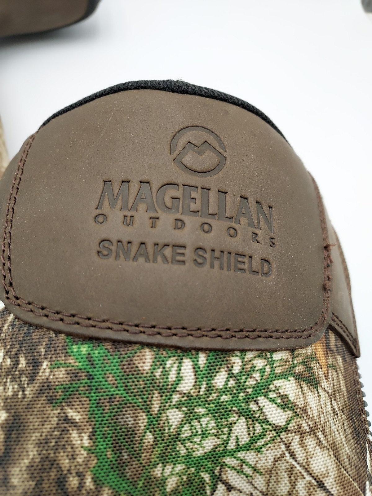 Magellan Outdoors Womens Sz 7B Snake Shield Armor 3.0 Realtree Edge APX (K4-D2)